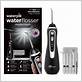 waterpik cordless advanced flosser black