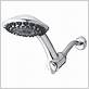 waterpik easy select 4 spray setting fixed shower head