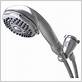 waterpik ecoflow watersense with powerspray+ chrome handheld shower head