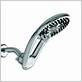 waterpik medallion 7 spray settings rainfall shower head