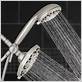waterpik powerpulse dual shower head with slide rail