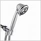 waterpik powerspray 6 spray hand held showerhead in chrome