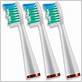 waterpik sensonic toothbrush standard brush heads 3 count