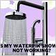 waterpik shower head not change settings