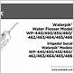 waterpik wp-440 manual