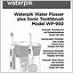 waterpik wp-950 manual