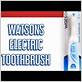 watsons electric toothbrush review