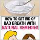 what can help with bad breath