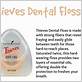 what essential oil is best to put on dental floss