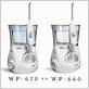 what is the difference between waterpik 660 and 670