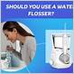 when should you use water flosser