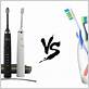 which electric toothbrush goes back and forth horizontally