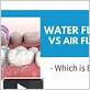 which is better water flosser vs airfloss