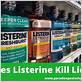 why does listerine hurt