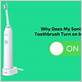 why would my soniccare electric toothbrush turn itself on